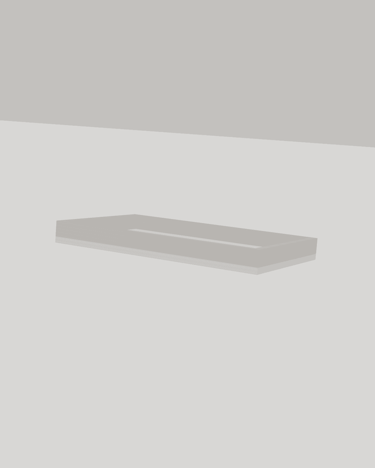Whisper Tray – front view