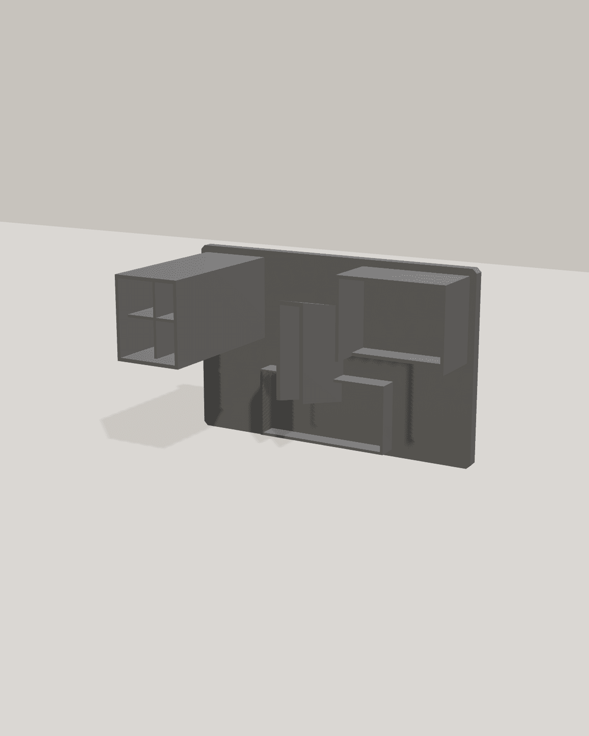 Blueprint Desk Organizer – front view