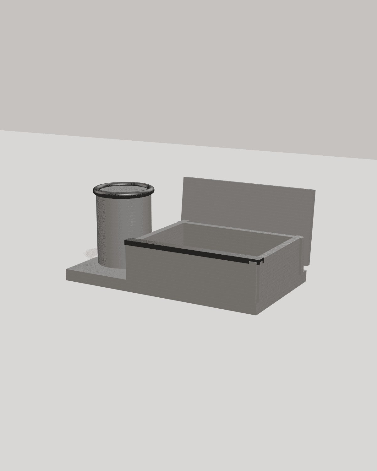 Monolith Desk Organizer, studio view 1