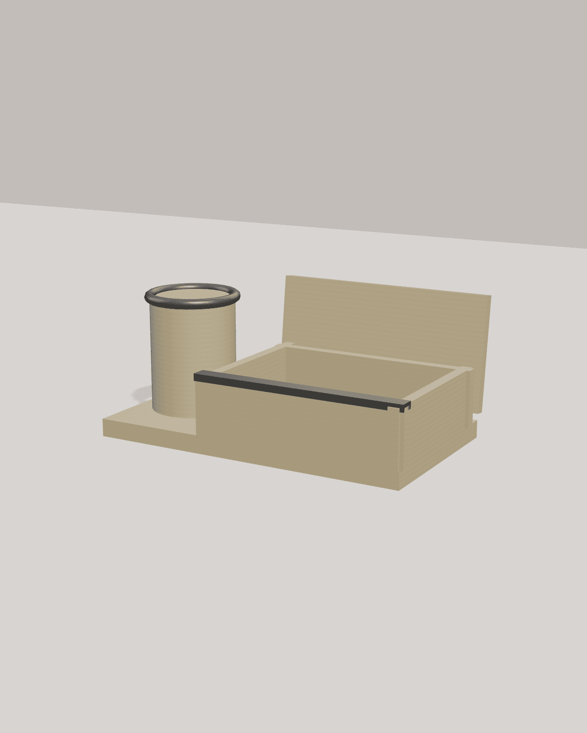 Quiet Desk Organizer