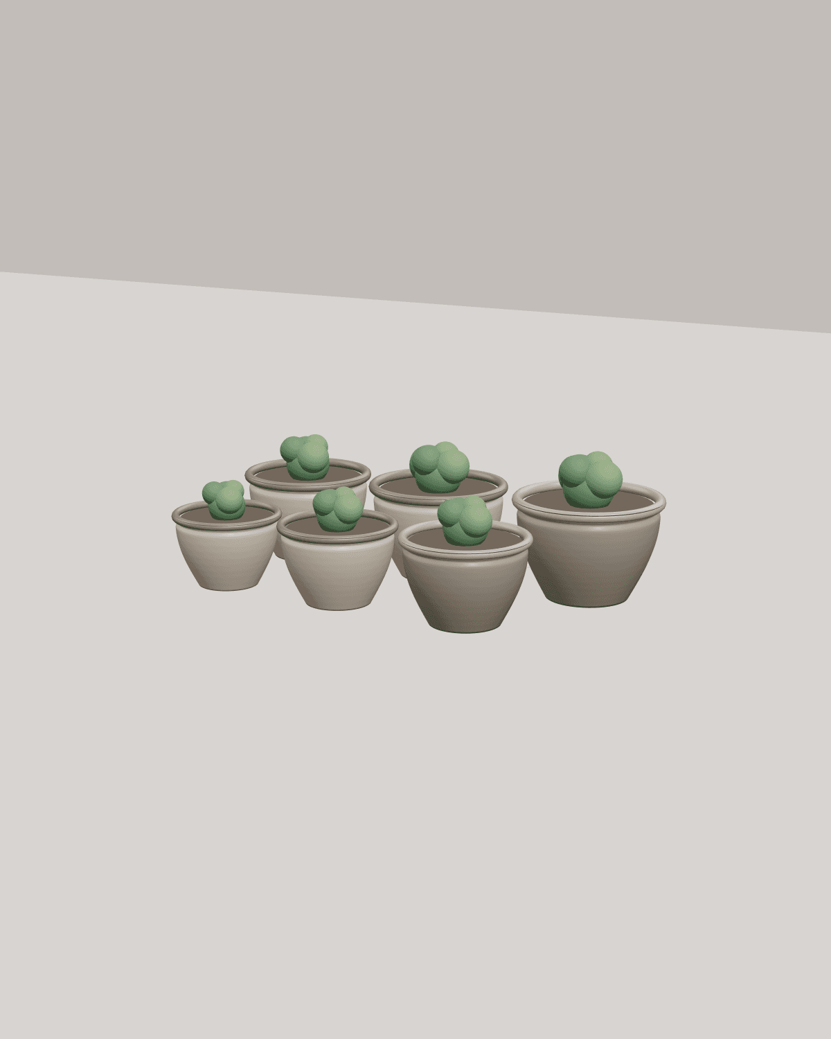 Wabi-Sabi Planter 6-Pack
