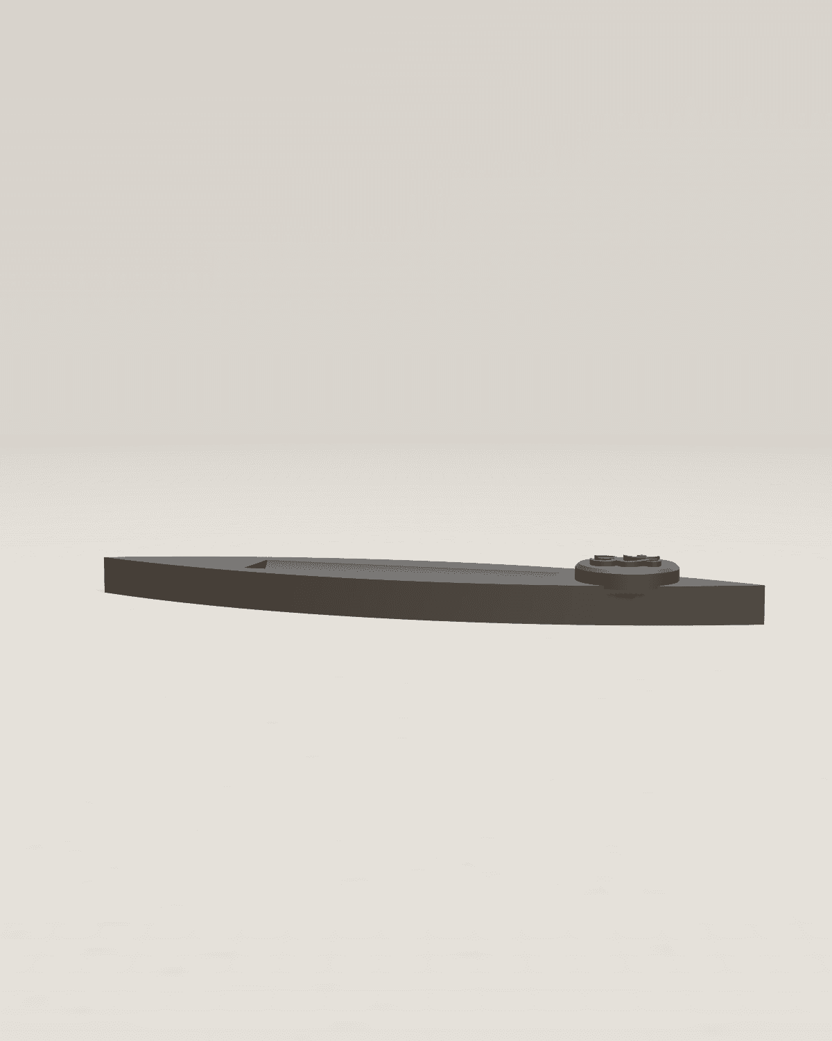 Om Meditation Incense Holder — studio shot