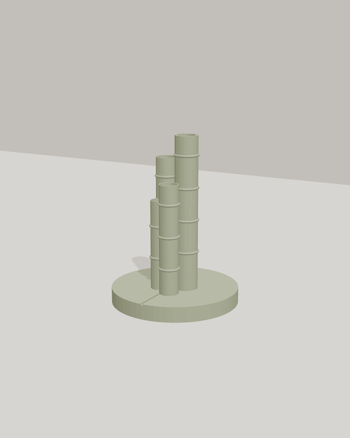 Bamboo Grove Toothbrush Holder – front view